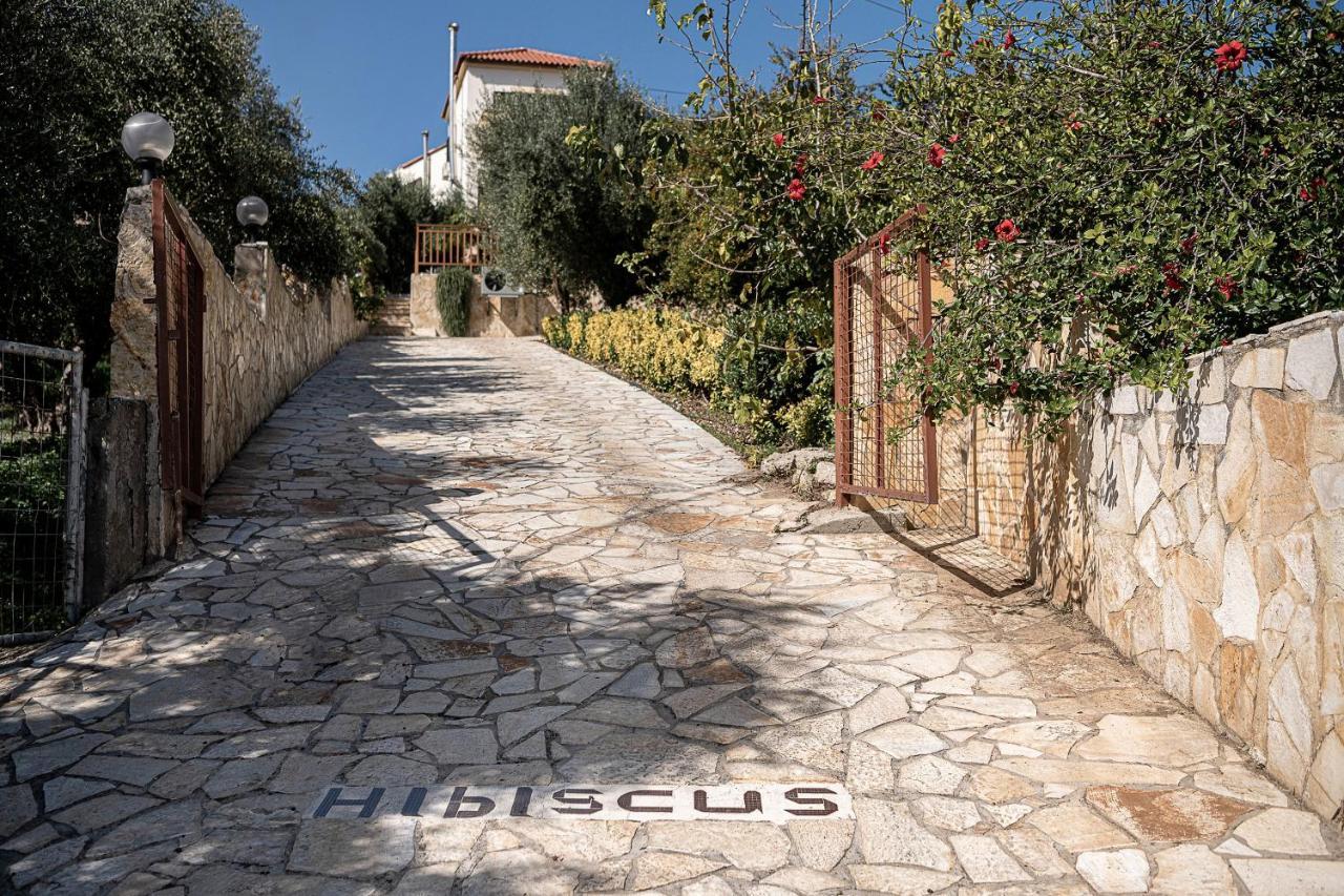 Villa Hibiscus Spiliá エクステリア 写真
